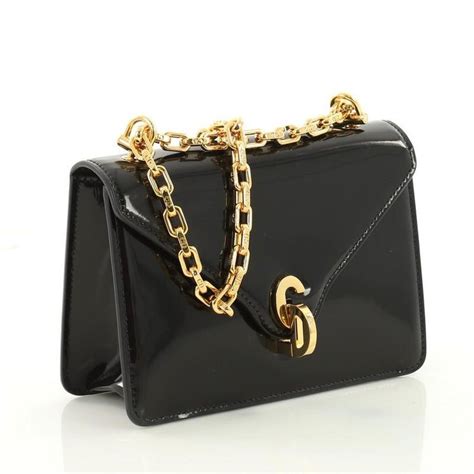 christian dior c'est dior flap bag patent leather mini|CHRISTIAN DIOR Patent Cannage Mini Lady Dior Black .